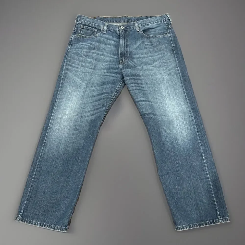 Levi’s 569 Jeans Mens 38x32 Loose Straight Baggy Denim Y2K 2000s 100% Cotton